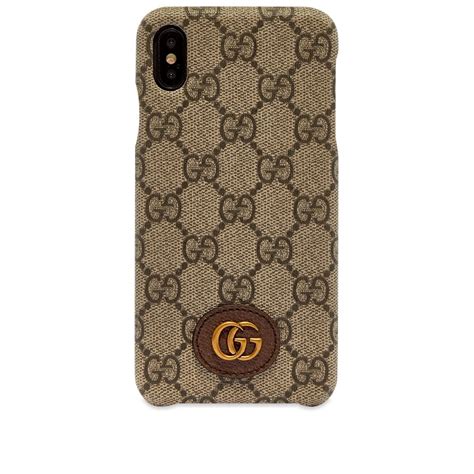 coque iphone xs gucci|Gucci iPhone XS case.